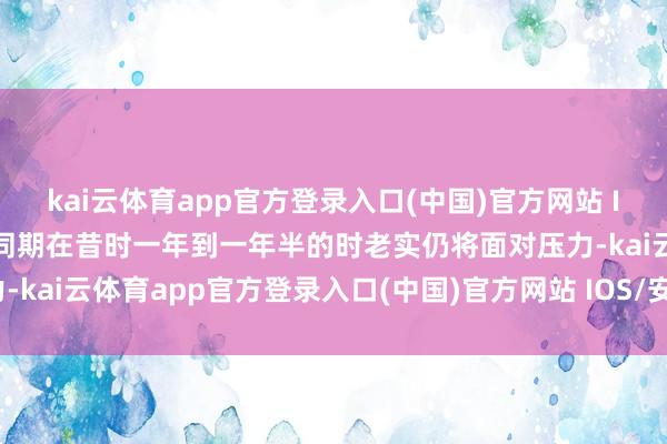 kai云体育app官方登录入口(中国)官方网站 IOS/安卓通用版/手机版同期在昔时一年到一年半的时老实仍将面对压力-kai云体育app官方登录入口(中国)官方网站 IOS/安卓通用版/手机版