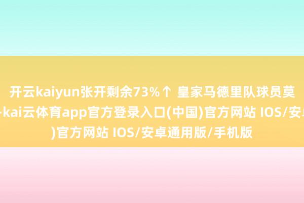 开云kaiyun张开剩余73%↑ 皇家马德里队球员莫德里奇在磨砺中-kai云体育app官方登录入口(中国)官方网站 IOS/安卓通用版/手机版